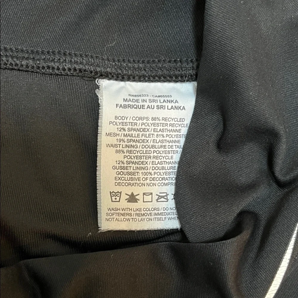 Nike Dri-Fit Black and Gray Leggings - Picture 6 of 6